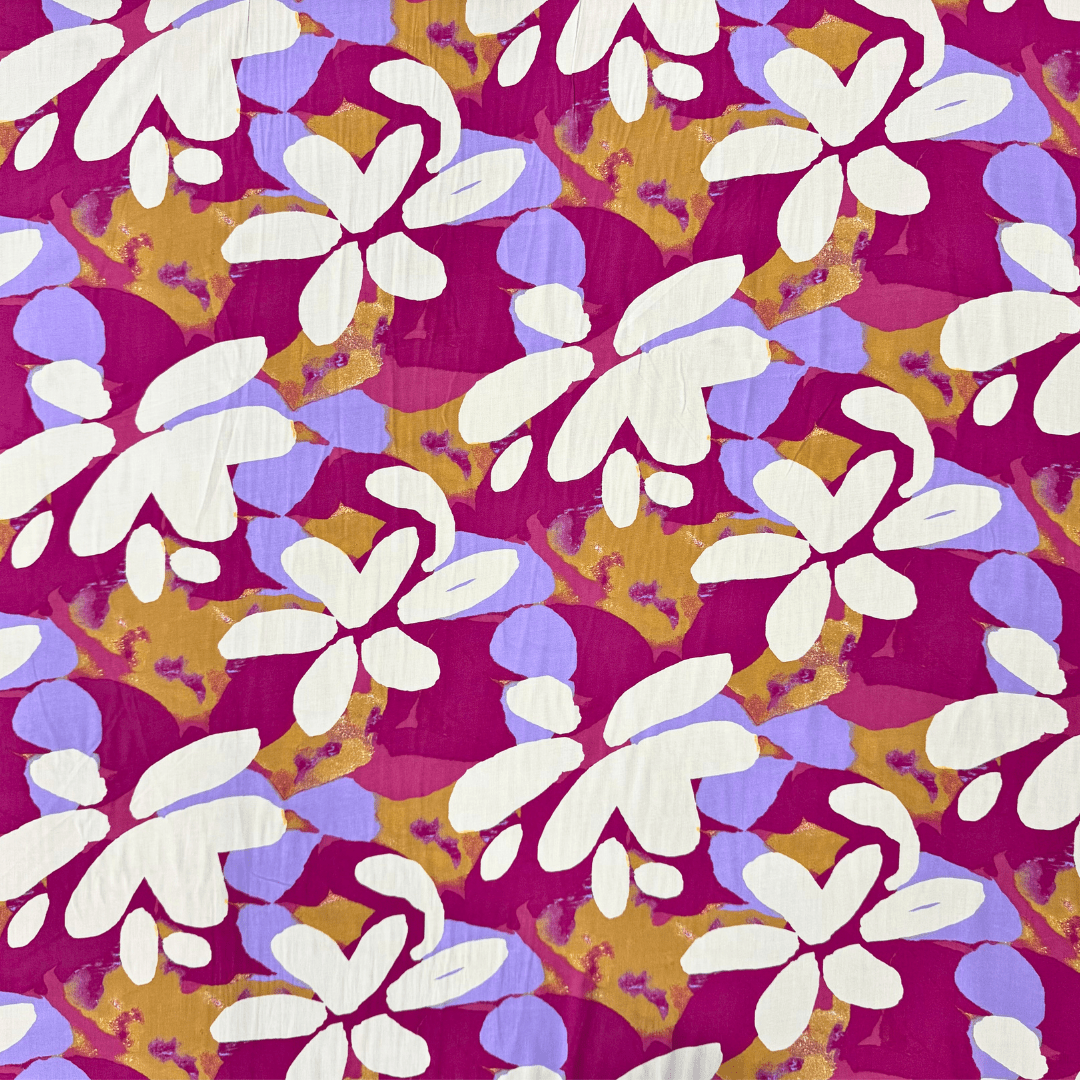Viscose Printed Challis Summer 3 - Ragland Fabrics