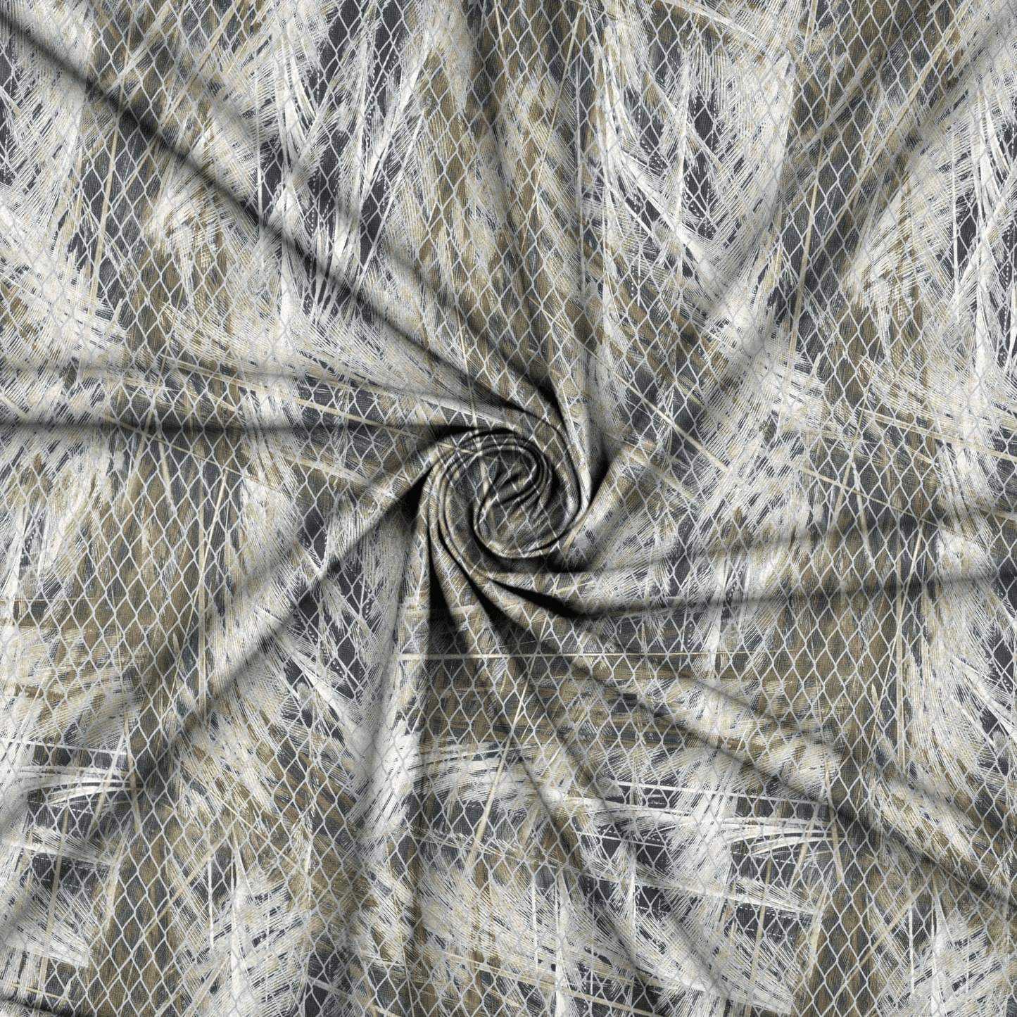 Printed Triacetate Camo Des. 4 - Ragland Fabrics
