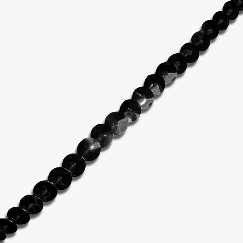Sequins Black - Ragland Fabrics
