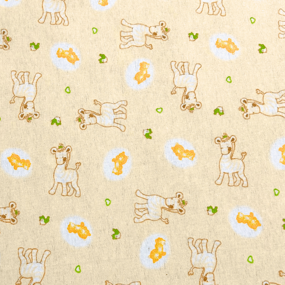 Flannel Brushed Cotton | Giraffe Yellow - Ragland Fabrics