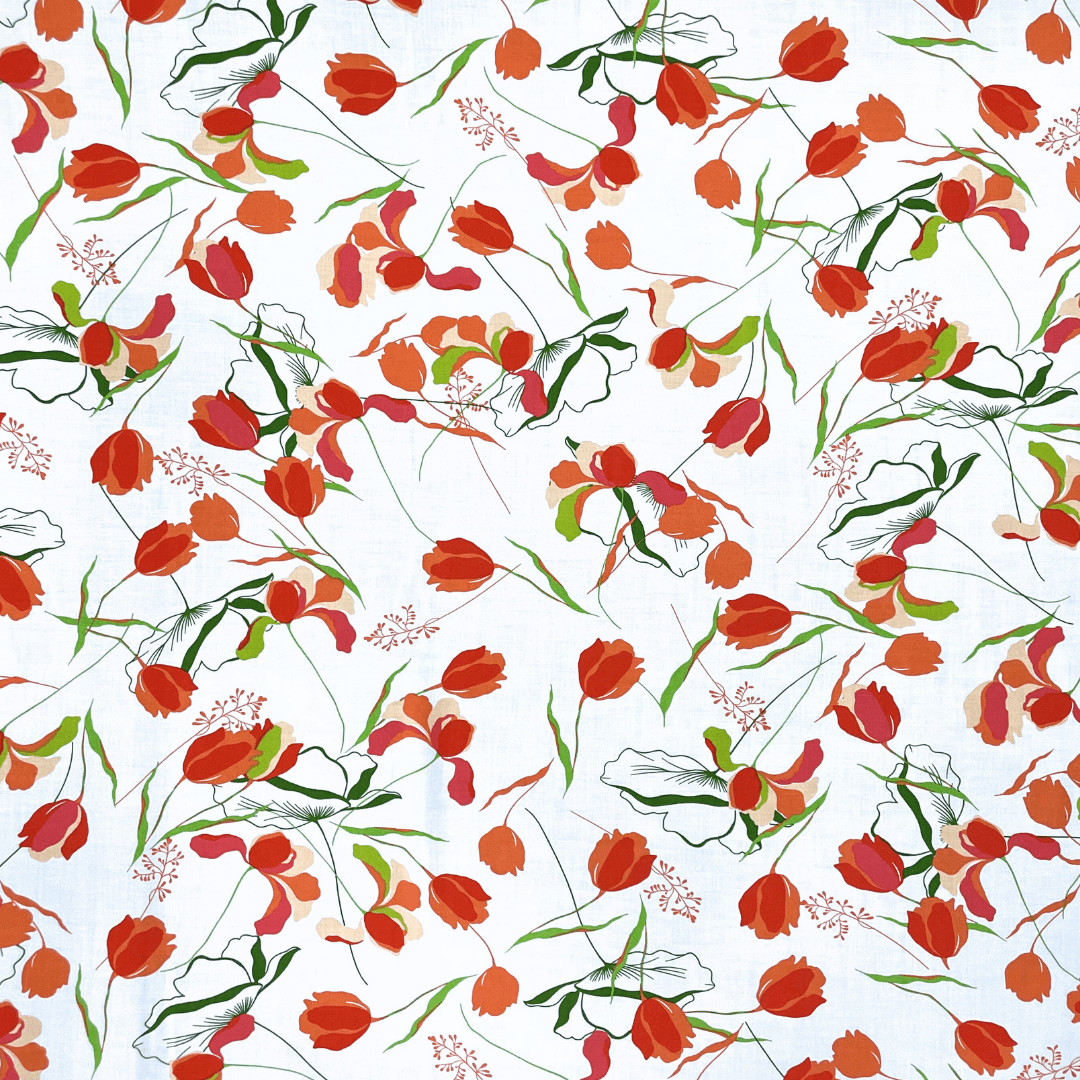 Viscose Printed Challis Summer 11 - Ragland Fabrics