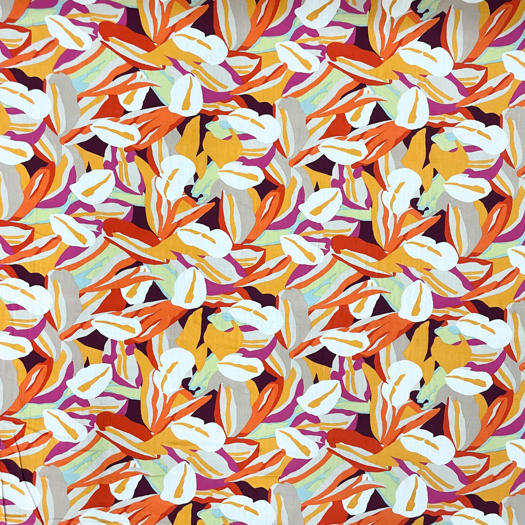 Viscose Printed Challis Summer #17