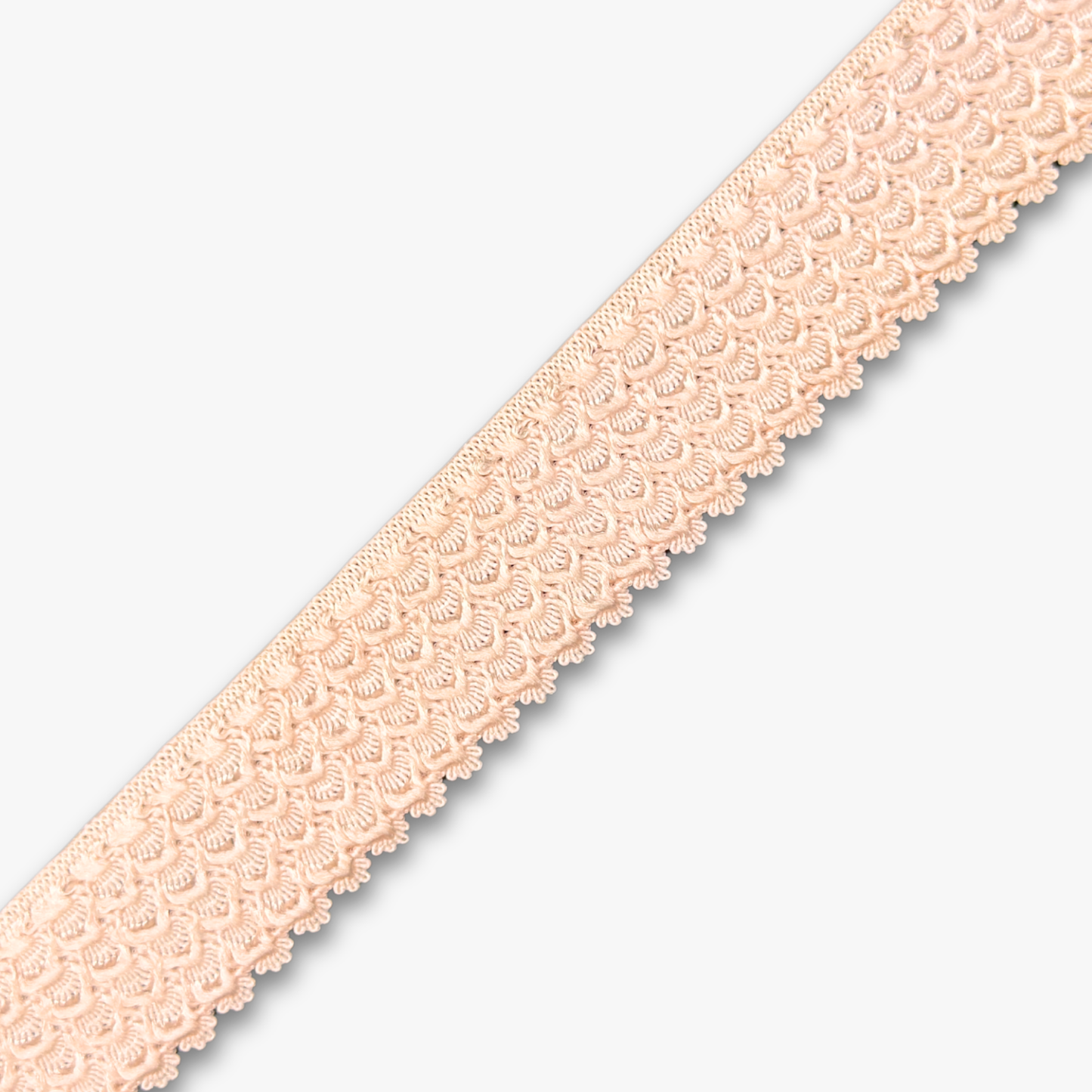 Crocodile Elastic 25mm Light Peach - Discontinued