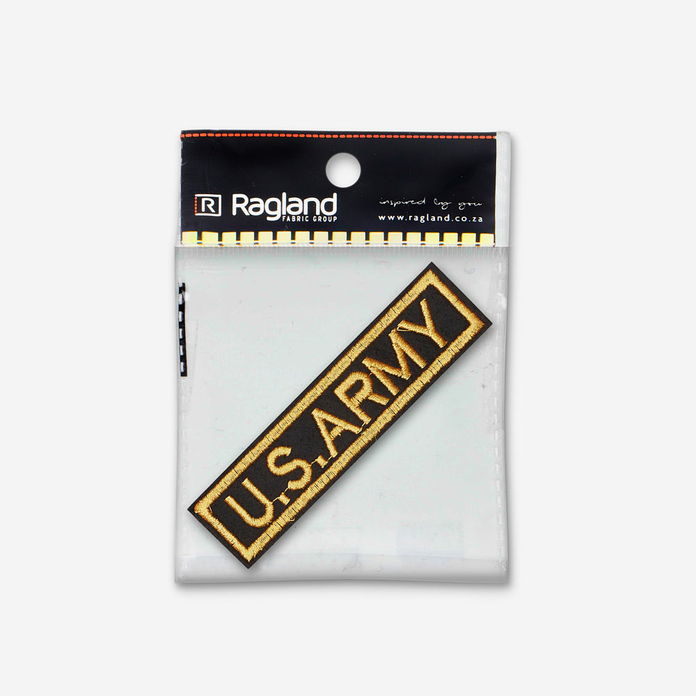 Motif Iron On Badge A-04