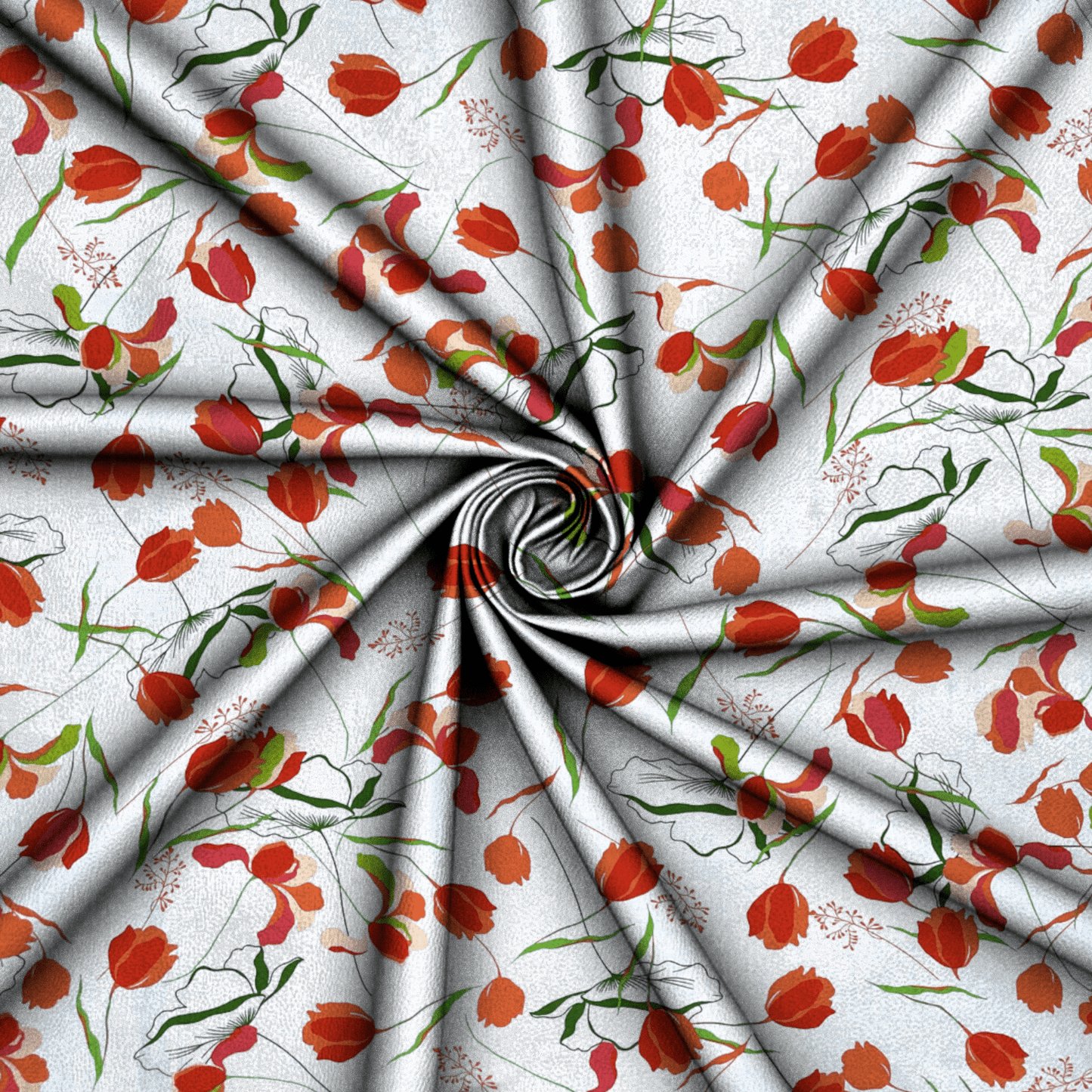 Viscose Printed Challis Summer 11 - Ragland Fabrics