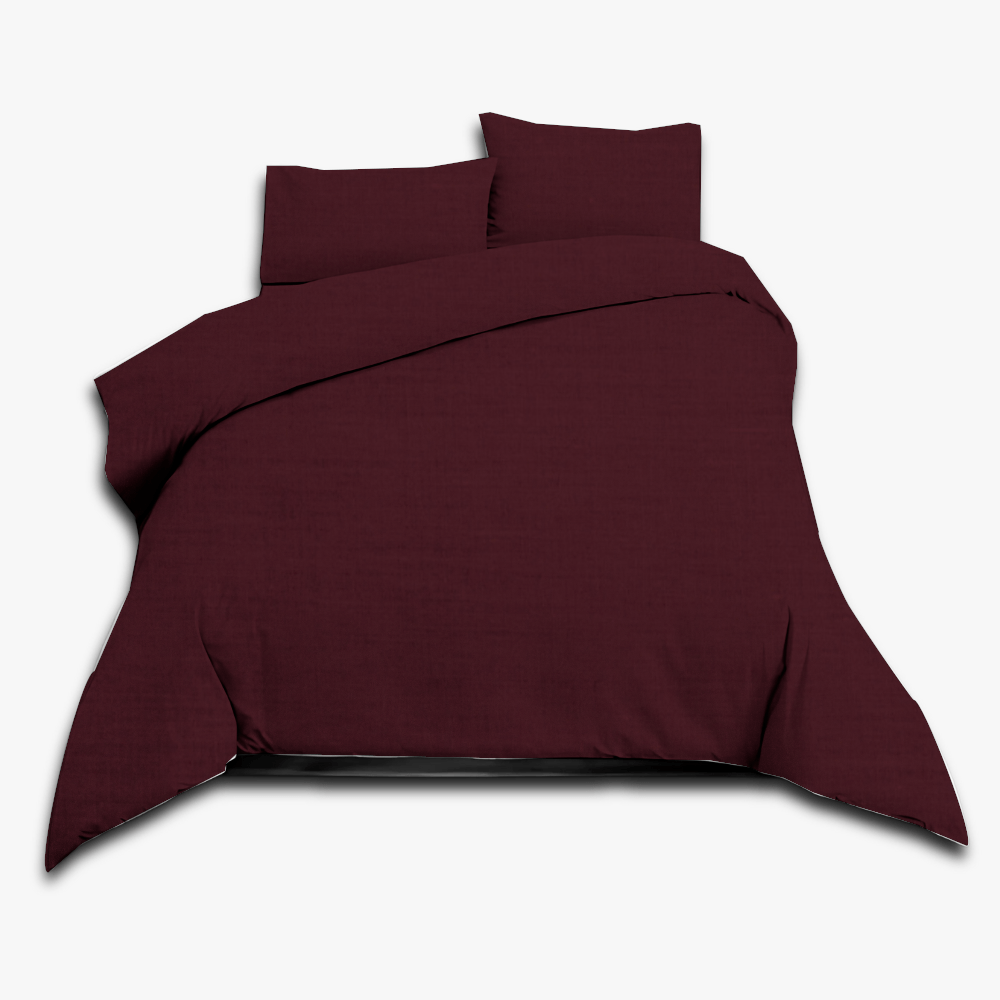 Sheeting Poly Cotton Maroon - Ragland Fabrics