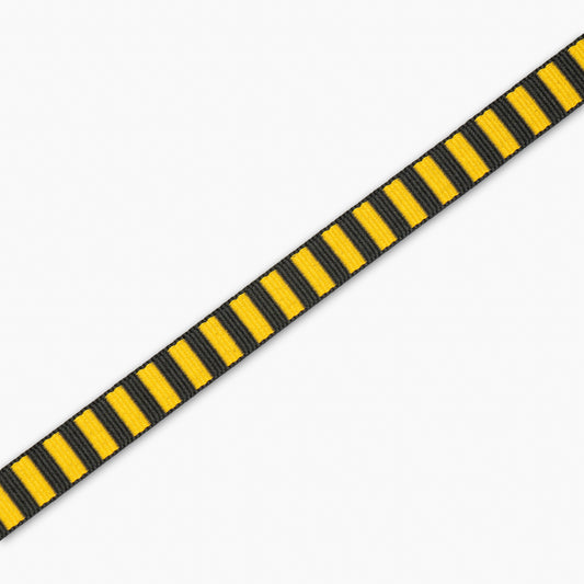 Blazer Braid - Black/Yellow - Ragland Fabrics