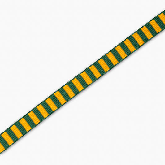 Blazer Braid - Bottle/MTN Yellow - Ragland Fabrics