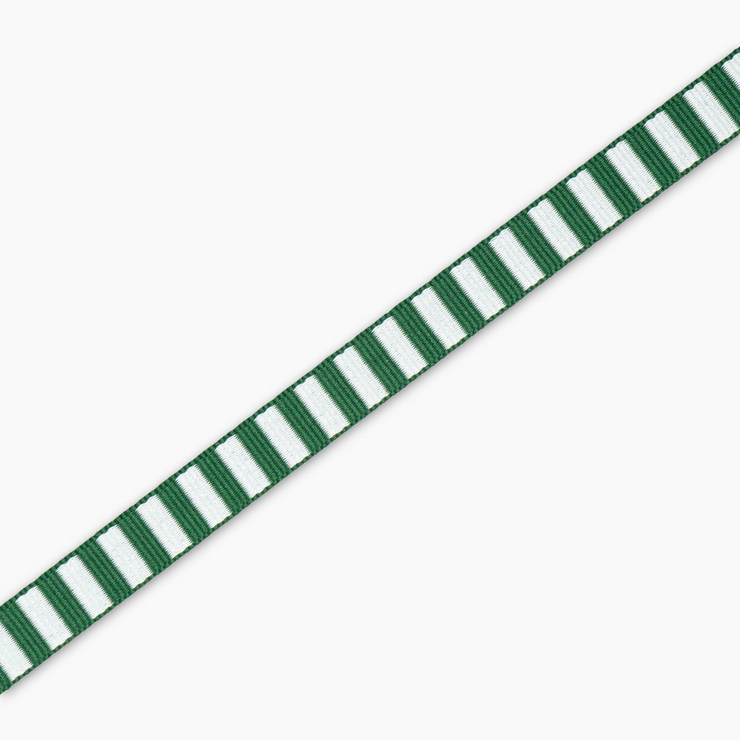 Blazer Braid - Bottle/White - Ragland Fabrics