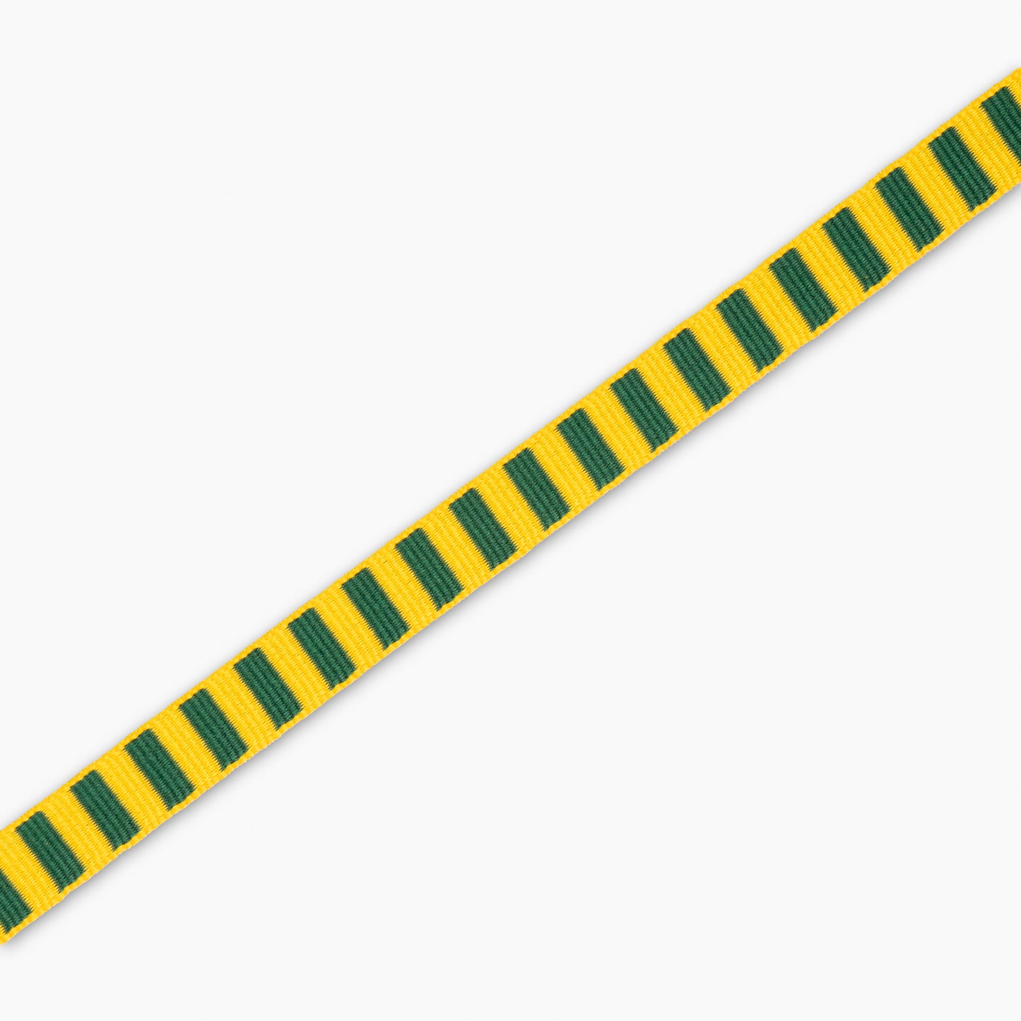 Blazer Braid - Bright Yellow/Bottle - Ragland Fabrics