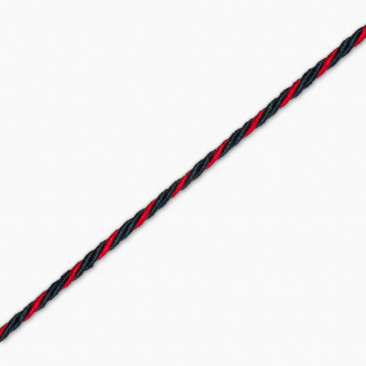 Blazer Cord - Navy/Red Twist - Ragland Fabrics