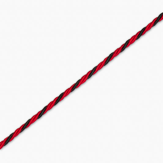 Blazer Cord - Black/Red Twist