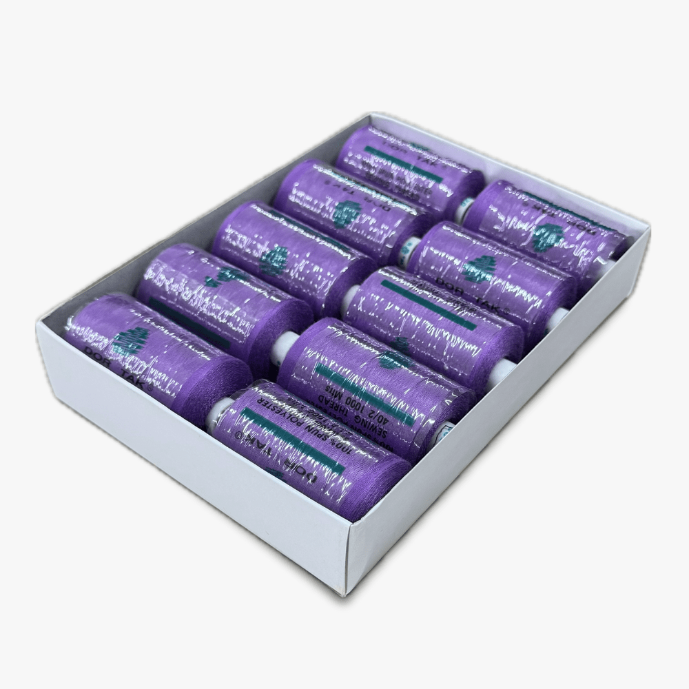 Thread 1000met Reel Purple 162 - Ragland Fabrics