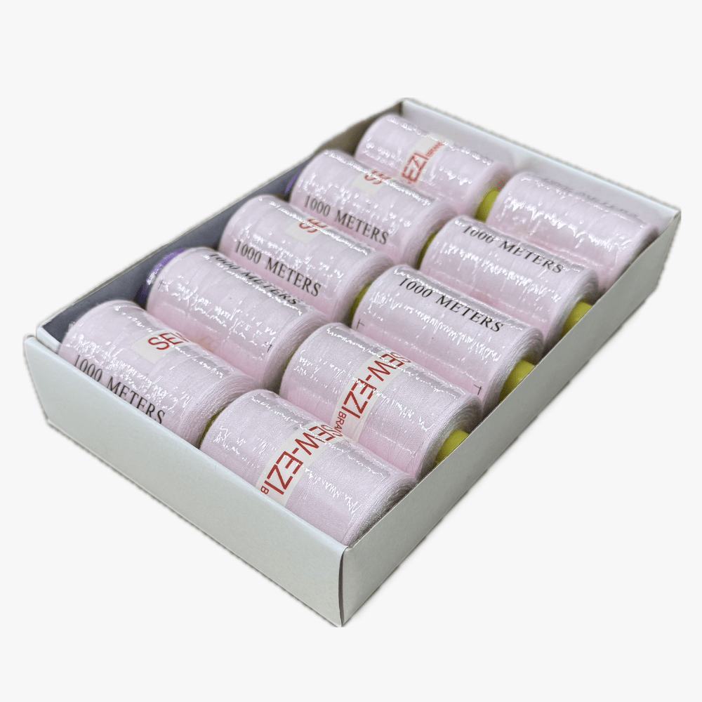 Thread 1000met Reel Baby Pink 125 - Ragland Fabrics