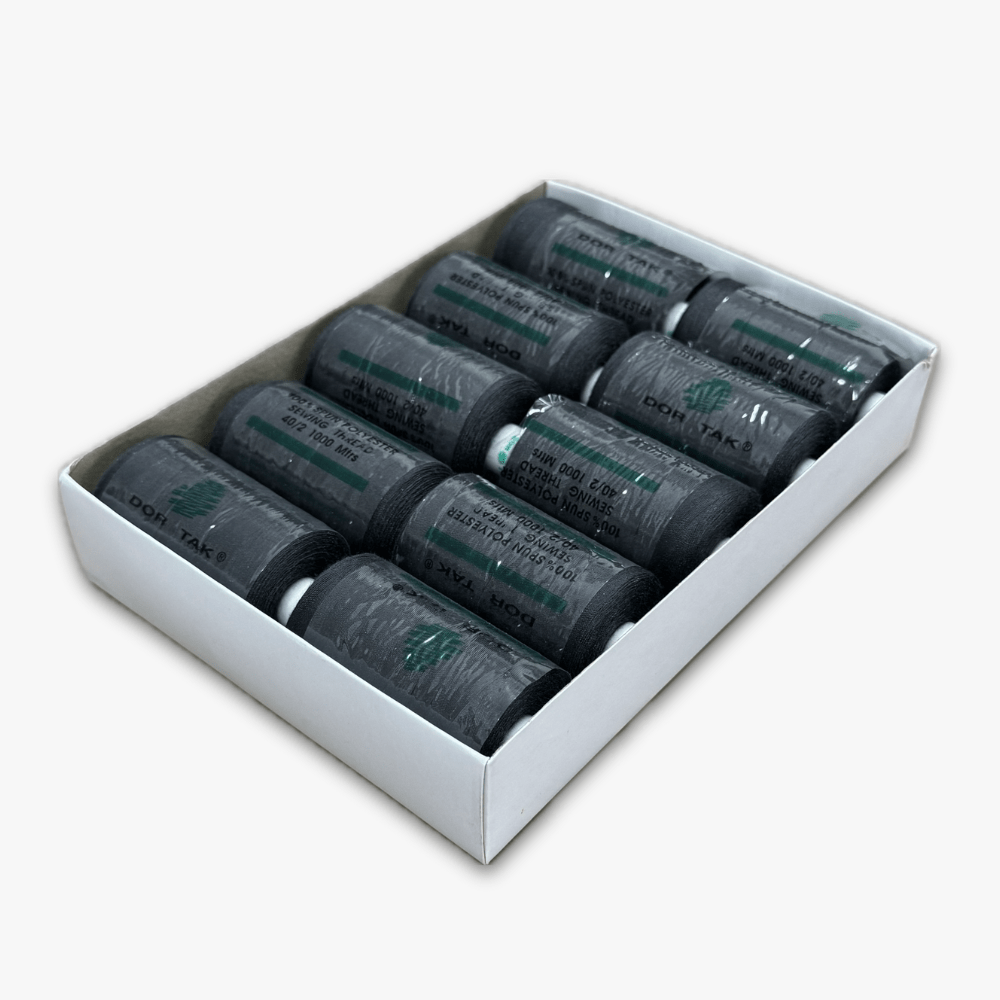 Thread 1000met Reel Charcoal 330 - Ragland Fabrics