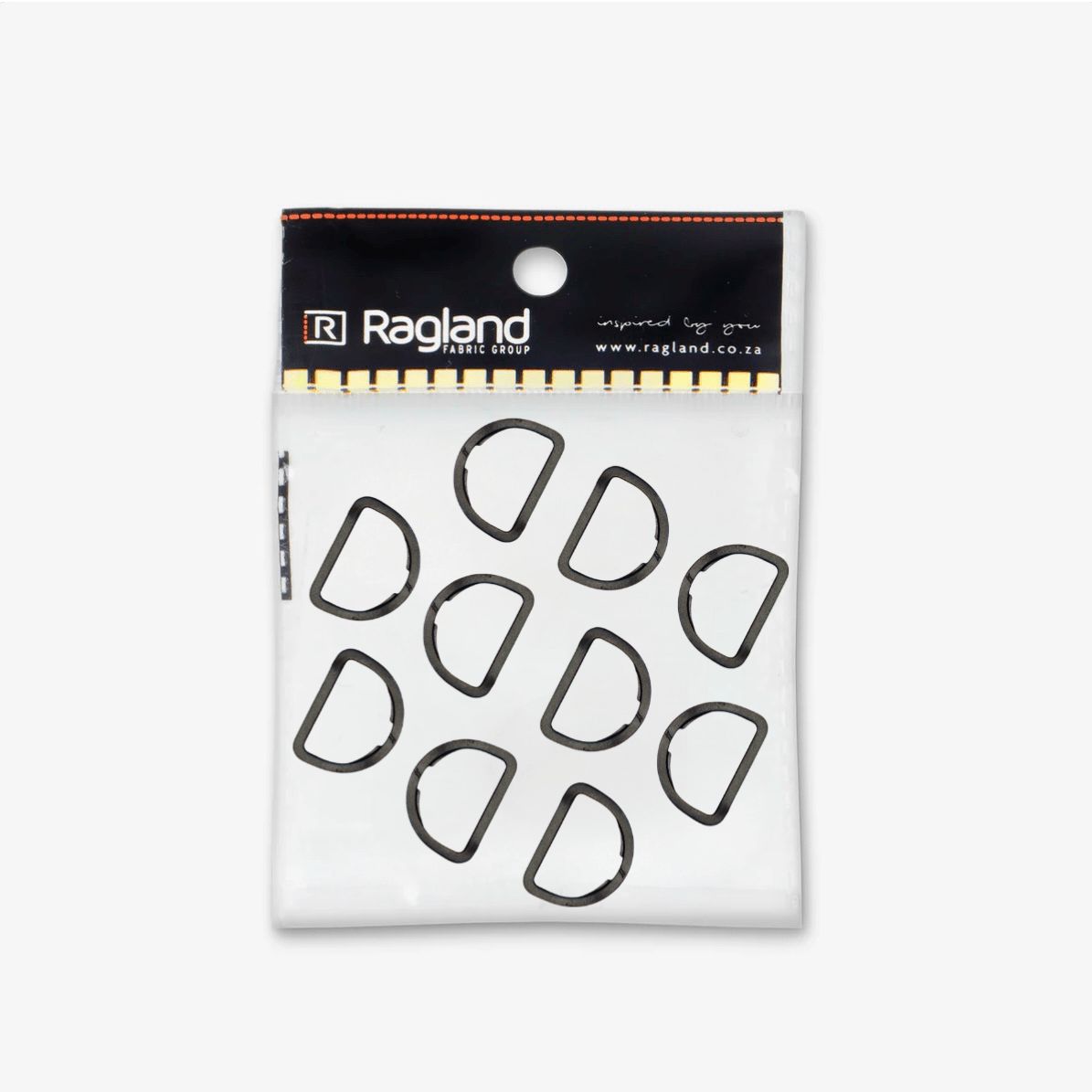 D - Ring 30mm Plastic - Ragland Fabrics