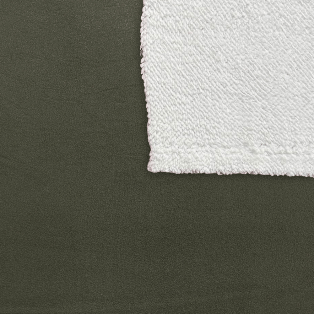Bonded Fleece Bottle Green - Ragland Fabrics