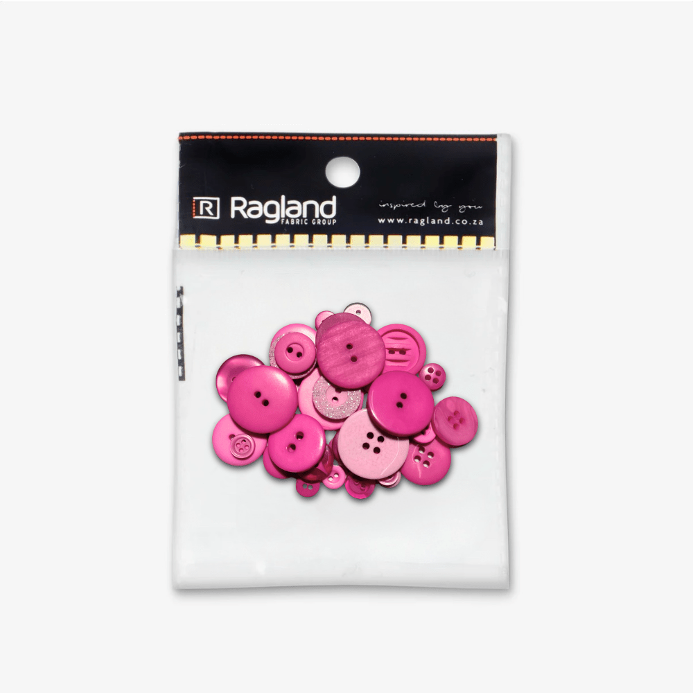Craft Button Bags - Assorted Colours Available - Ragland Fabrics
