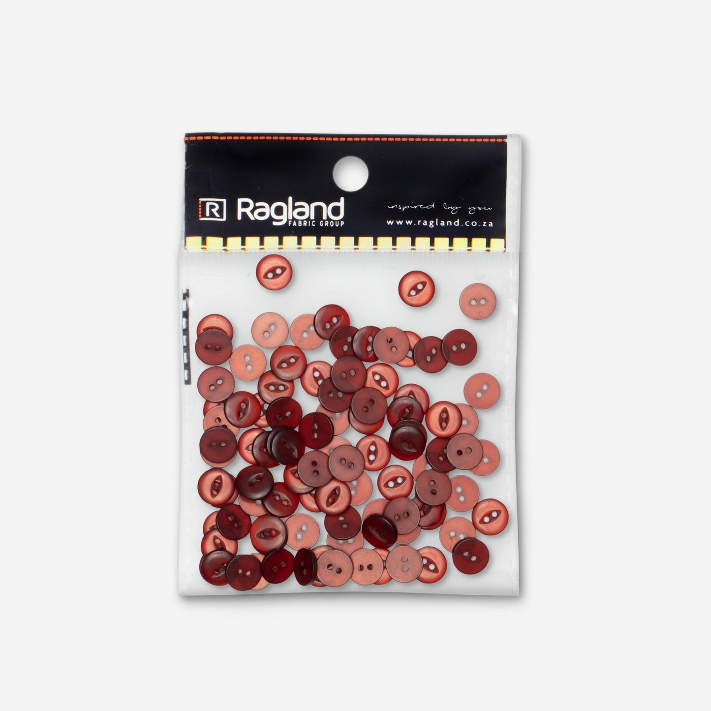 Buttons Fish Eye Brown - 15mm - Martin Shot - Ragland Fabrics