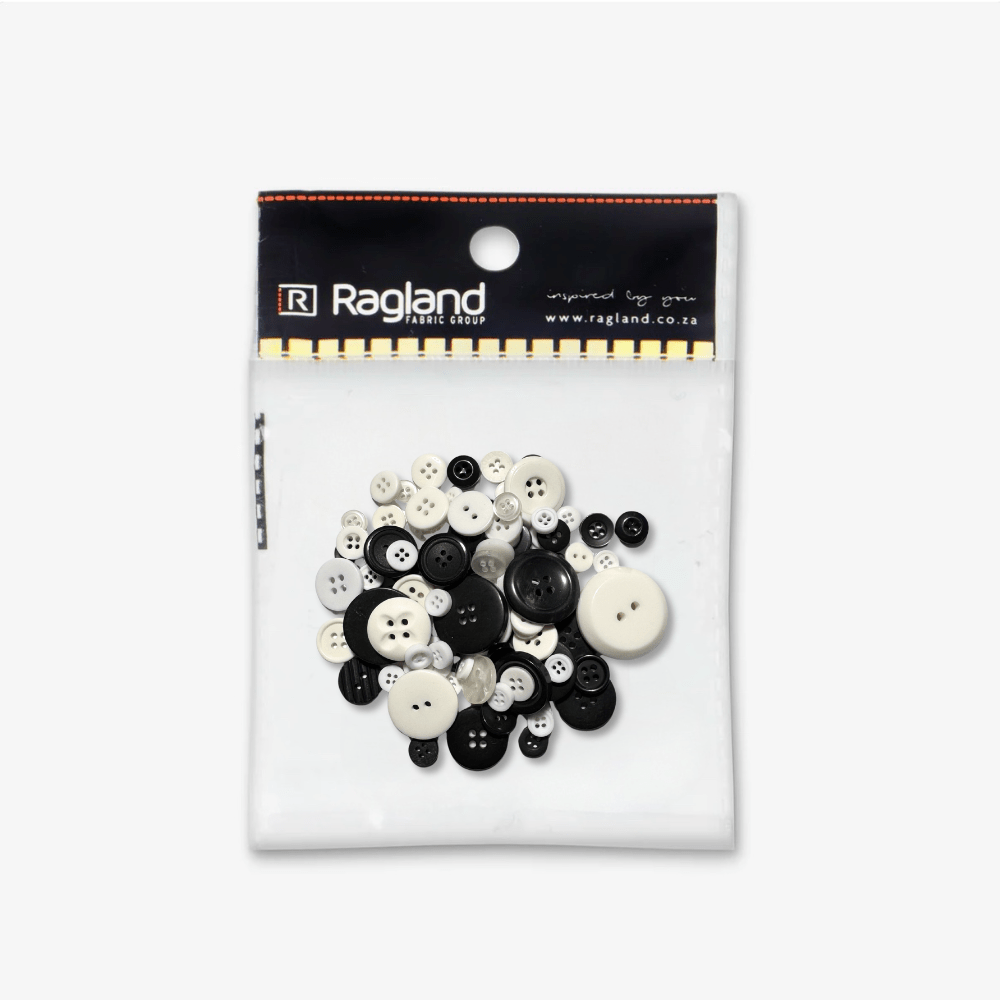 Craft Button Bags - Assorted Colours Available - Ragland Fabrics