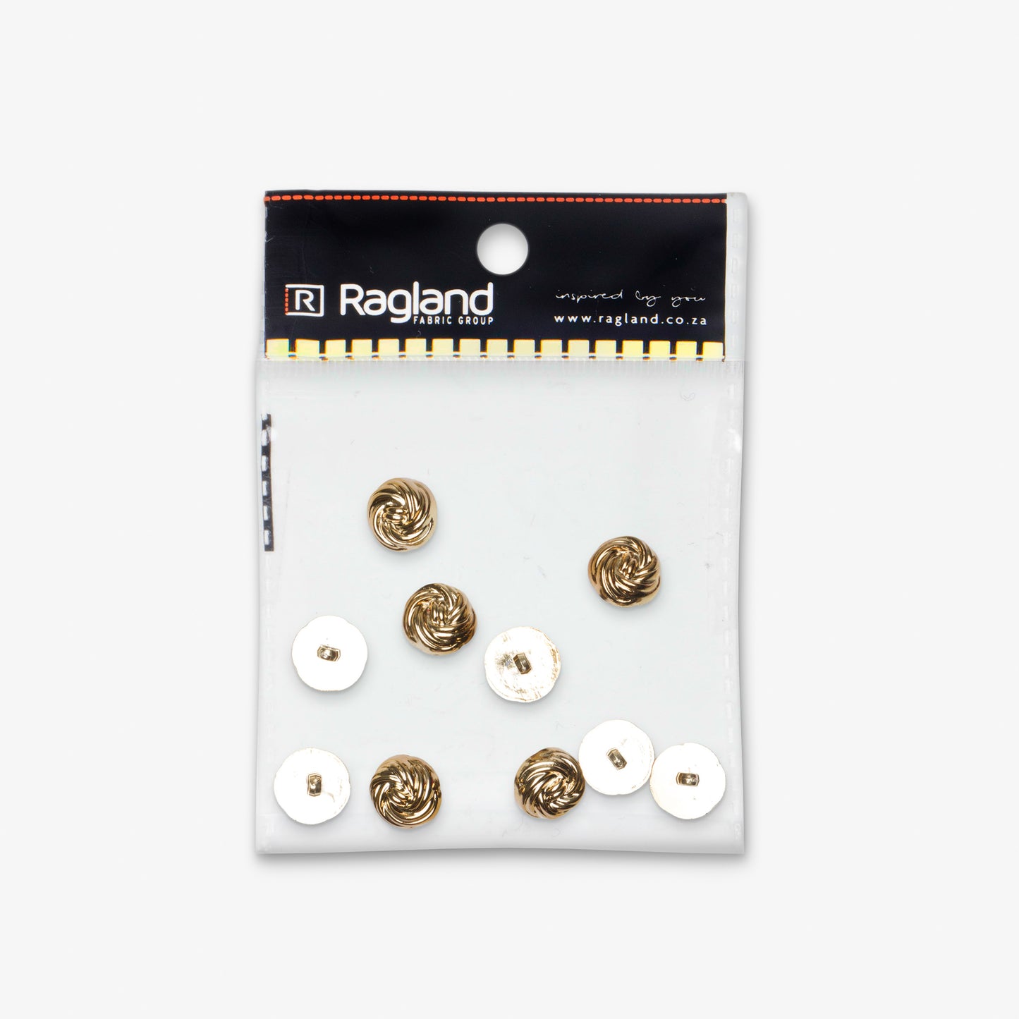 Button Gold for Suits 20mm (10pcs) - Ragland Fabrics