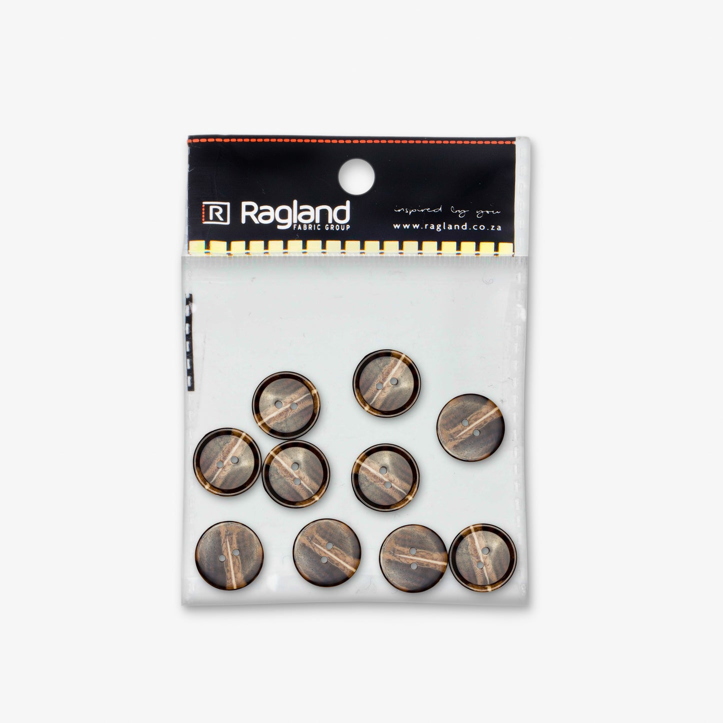Button Jersey / Coat 20mm (10pcs) - Ragland Fabrics