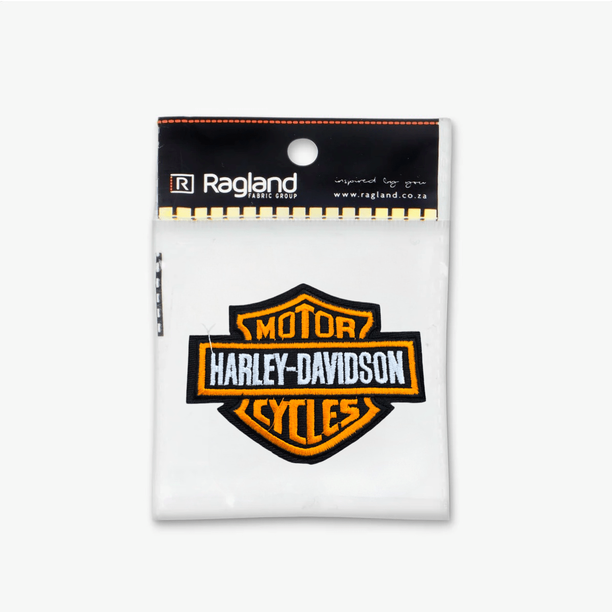 Motif Iron On Badge - HARLEY - Ragland Fabrics