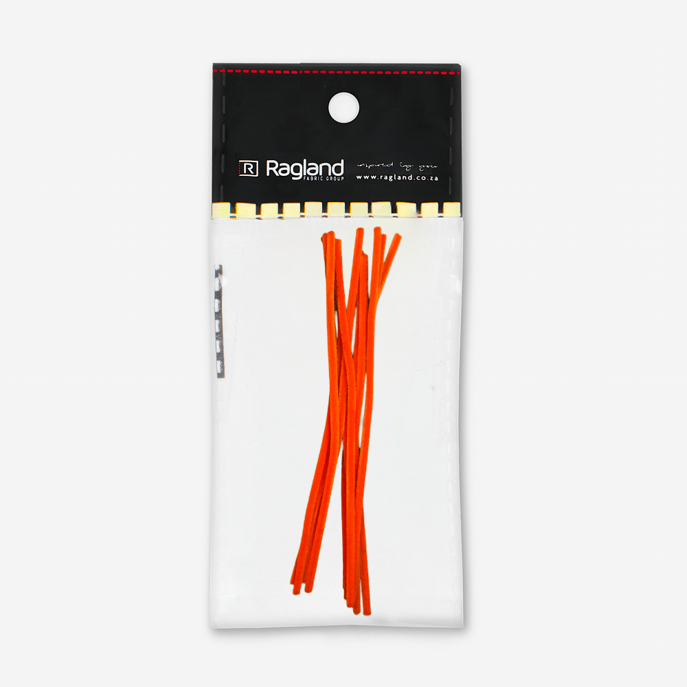 Chenille Sticks (10per Pack) - Burnt Orange - Ragland Fabrics