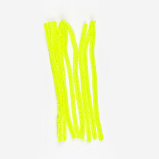 Chenille Sticks (10per Pack) - Yellow CB02