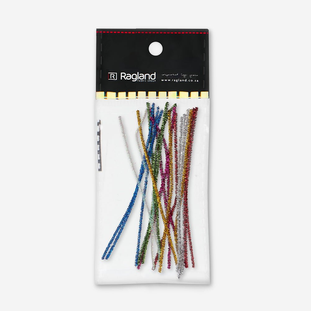 Chenille Stick Metallic (Pack of 20) - Assorted TBD - Ragland Fabrics