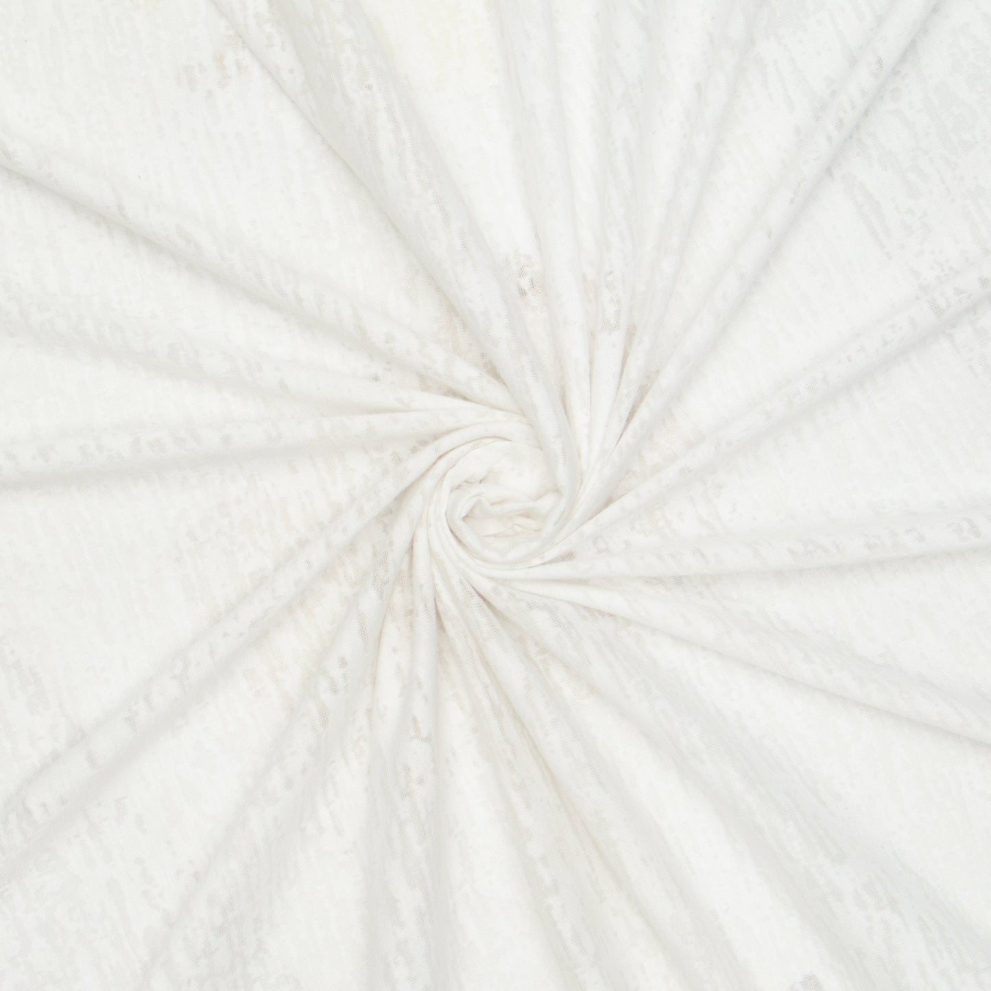 Cotton Knit Burnout White - Ragland Fabrics