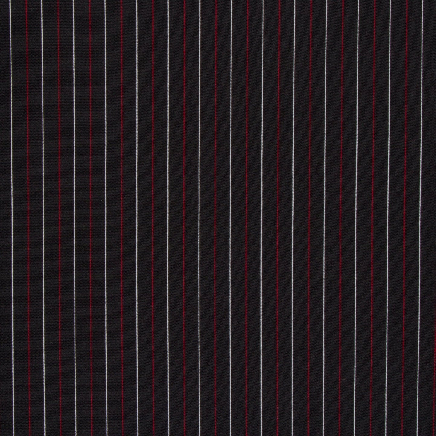 Pin Stripe Red / White Fabric - Ragland Fabrics