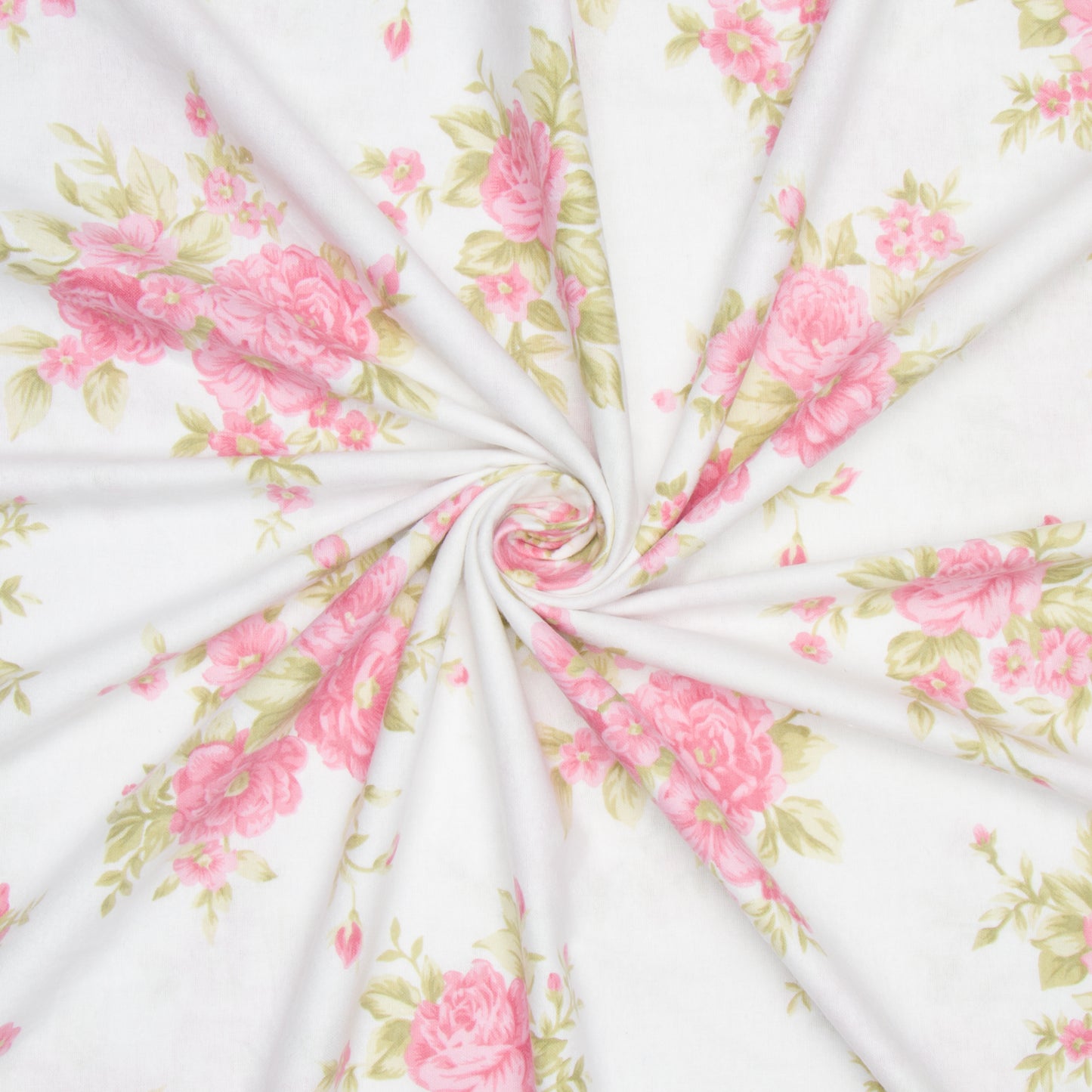 Sheeting Flannel Floral Print 240cm - Ragland Fabrics