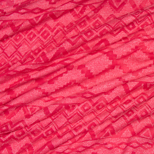 Jersey Knit Mayan Cerise