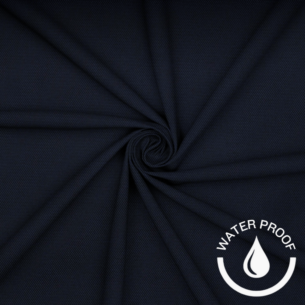 Coated Oxford Navy