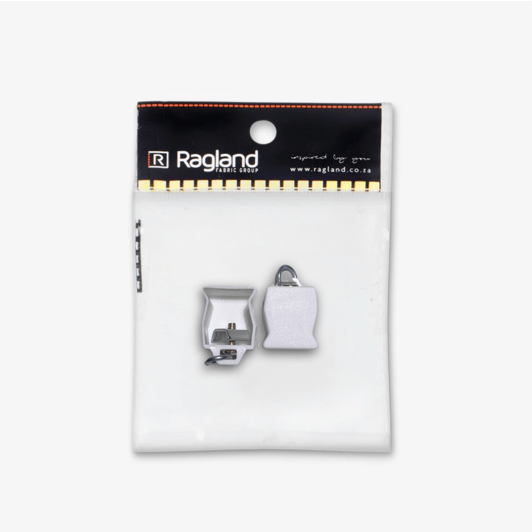 King End Stop with Clamp (2pc) - Ragland Fabrics