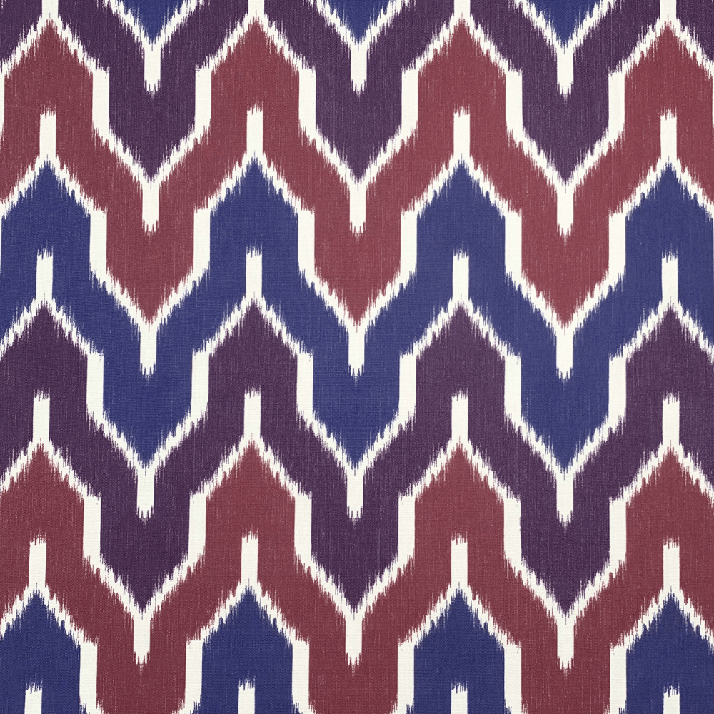 Printed Cotton Linen Blurred Lines - Ragland Fabrics