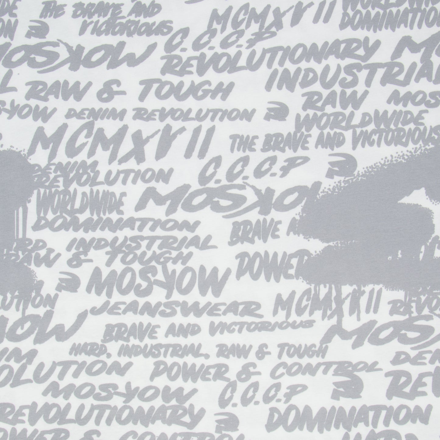 Cotton Lycra Printed Moskow Grey