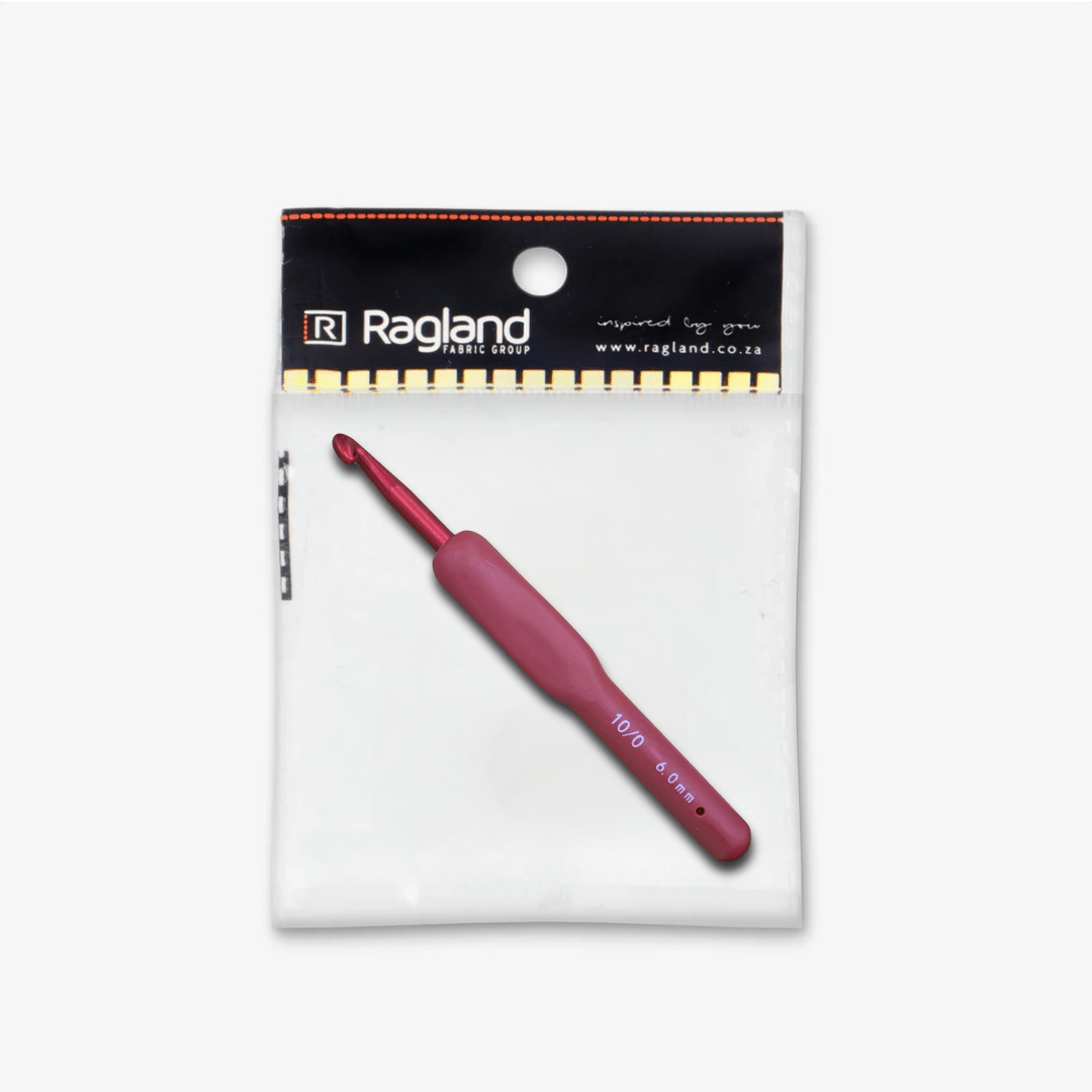 Aluminium Crochet Hooks 6.0mm - Ragland Fabrics