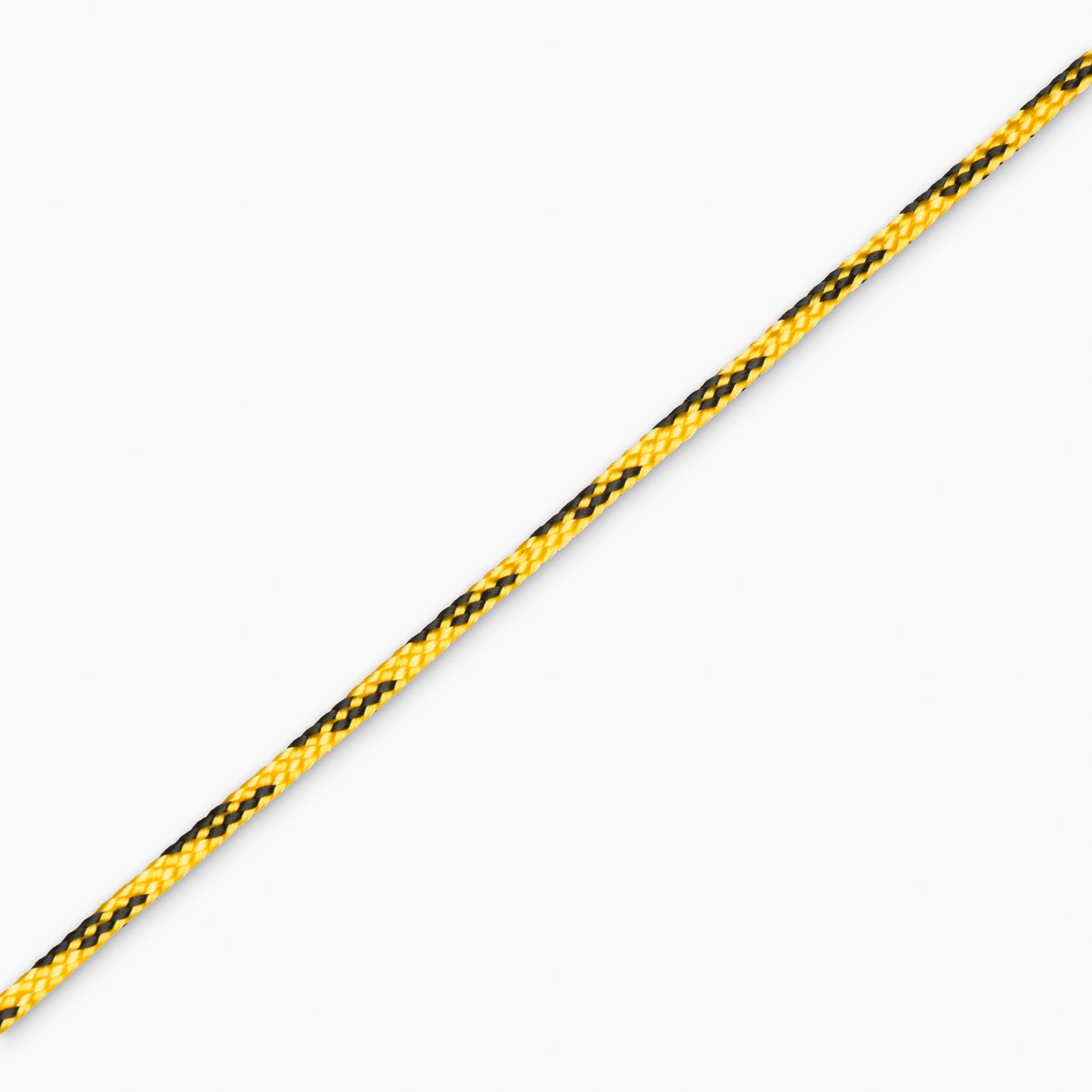 Draw Cord 3mm Black & Yellow (25met) - Ragland Fabrics