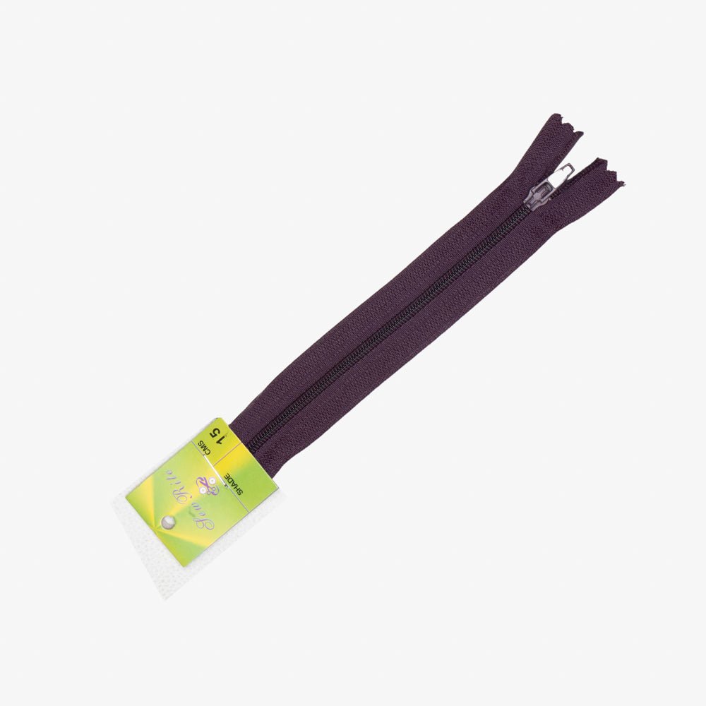 Zips Dress T3 Plum 254 (15cm - 60cm) - Ragland Fabrics