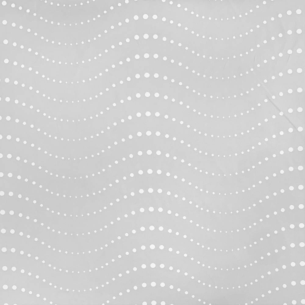 Dutchess Satin Spotty Silver - Ragland Fabrics