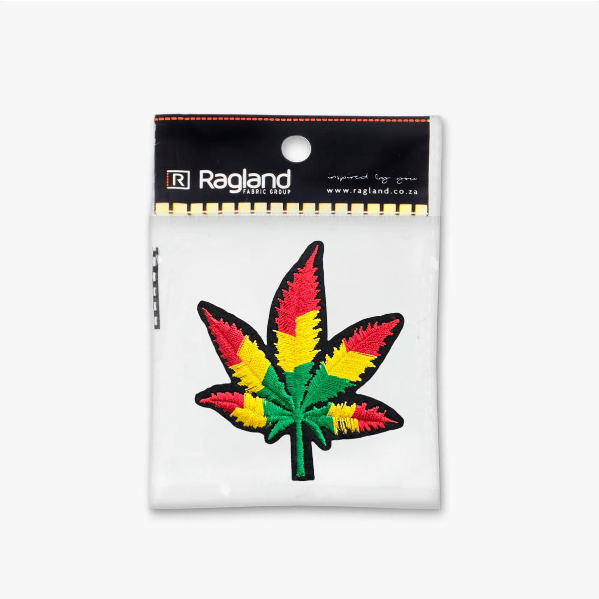 Motif Iron On Badge - RASTA DAGGA - Ragland Fabrics