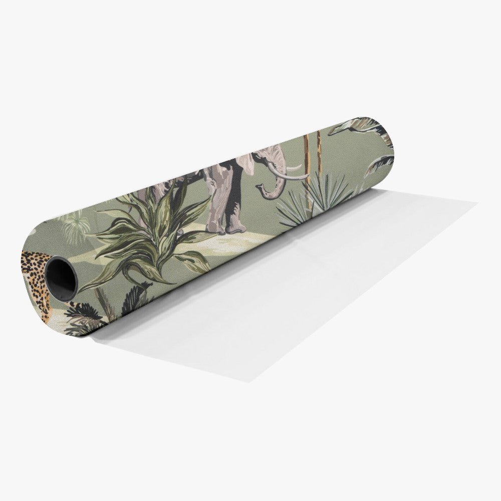 Eco Fabric Elephant Olive 2092 - Ragland Fabrics