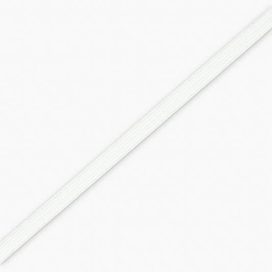 Elastic Knitted White 10mm (50met)