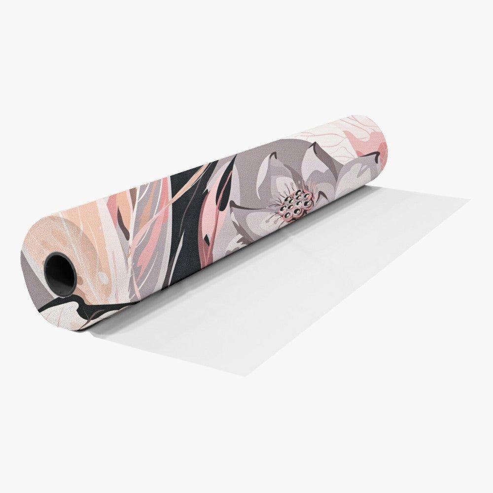 Eco Fabric Peach Blossom Grey 647 - Ragland Fabrics