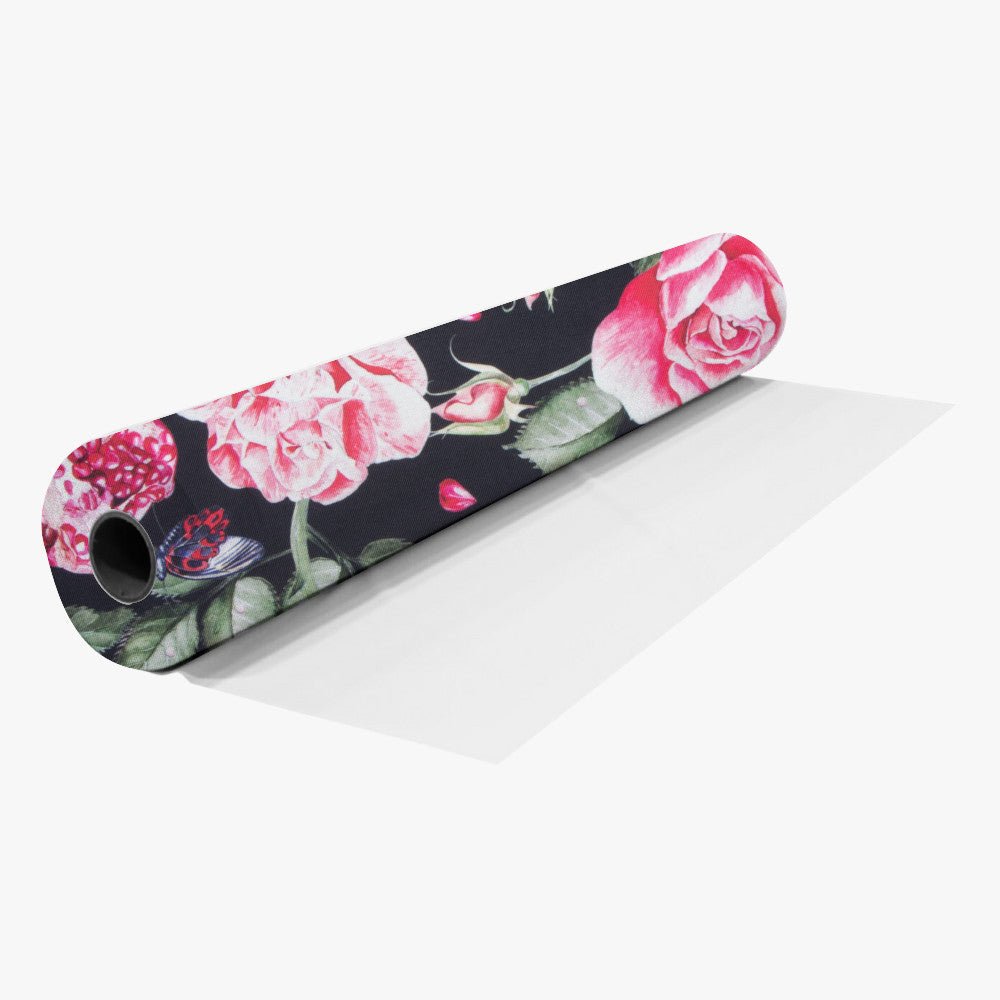 Eco Fabric Pomegranate Black 2104 - Ragland Fabrics