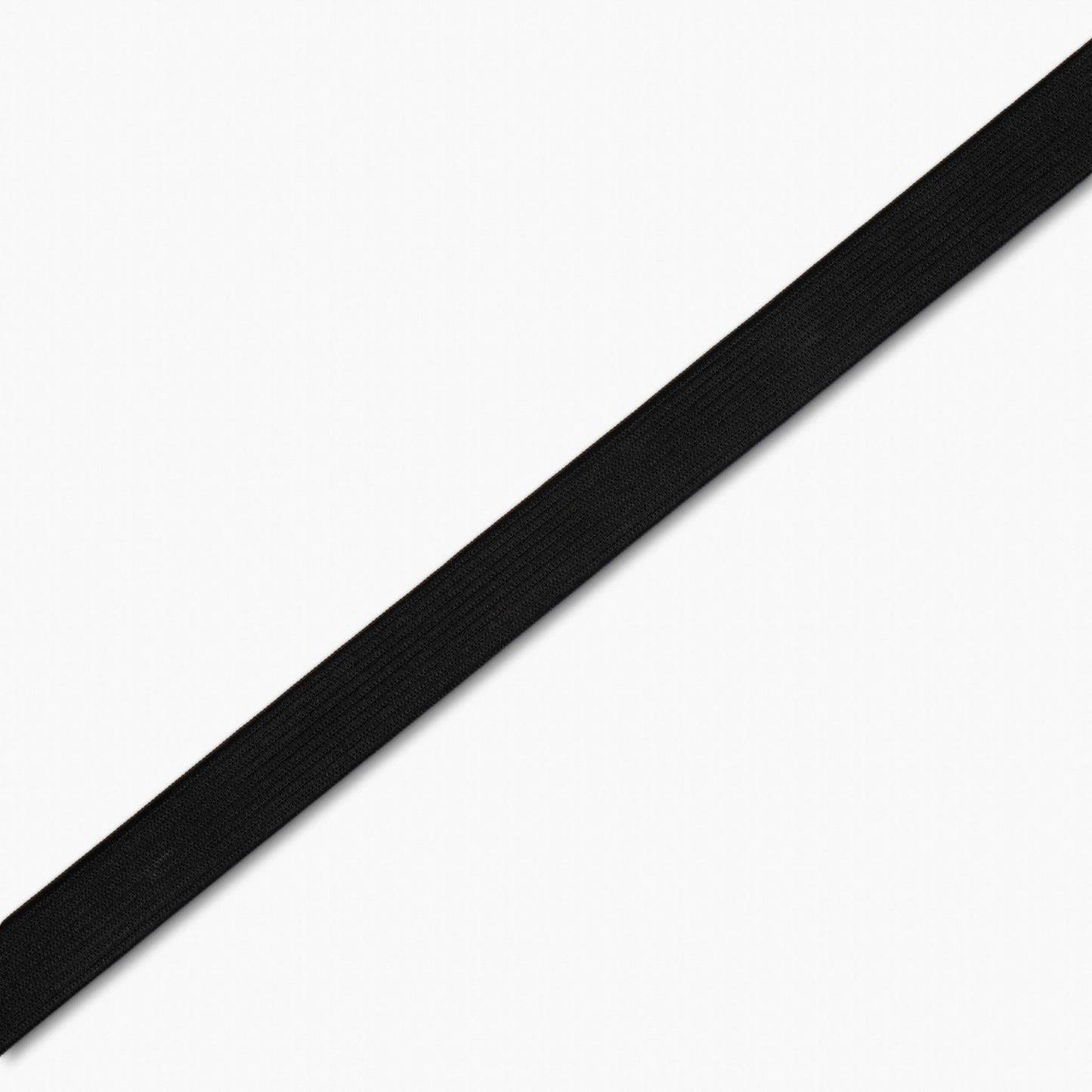 CLEARANCE SALE | Elastic Knitted 18/20mm Black - Medium Pull - Ragland Fabrics