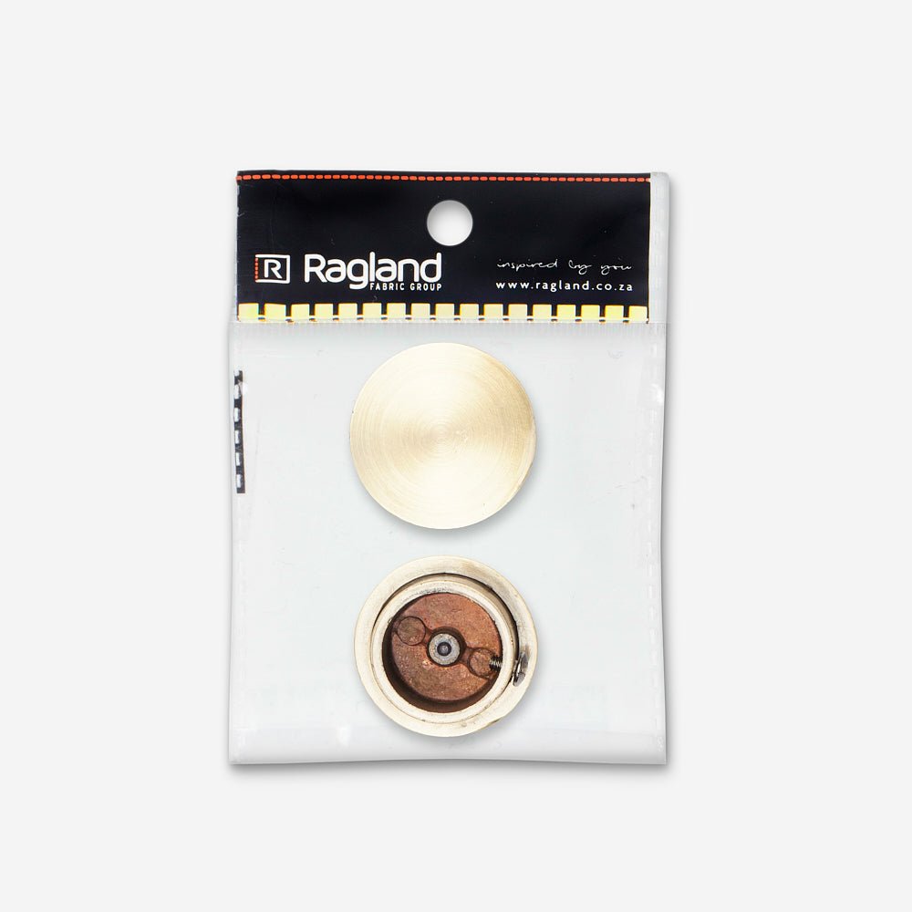 Rod End Caps 25mm - Antique Brass - Ragland Fabrics