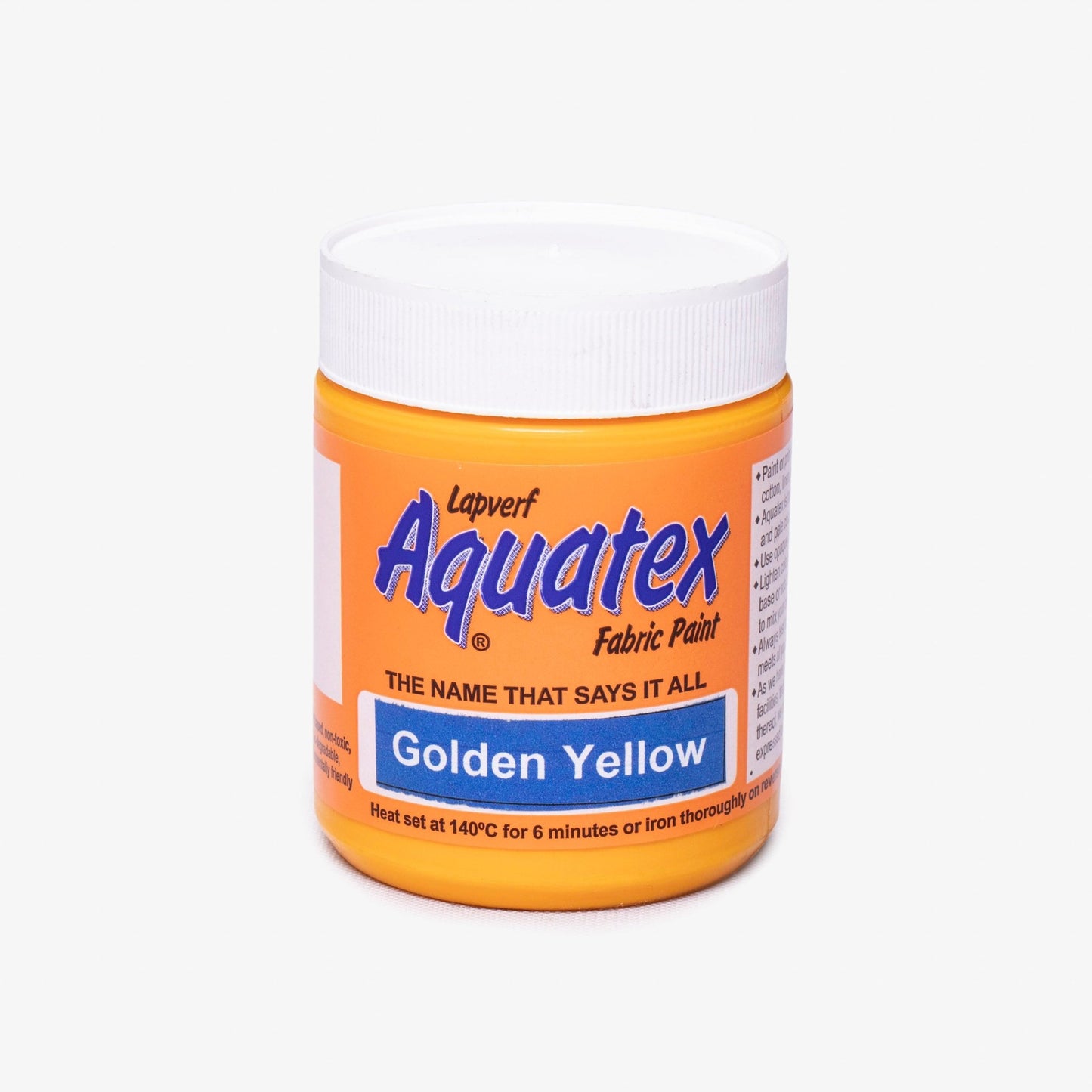 Fabric Paint Golden Yellow 100ml - Ragland Fabrics